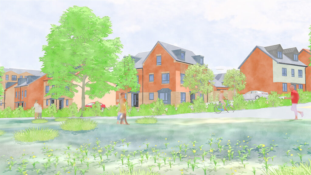 Proposed CGI of Oaklands Blossom
